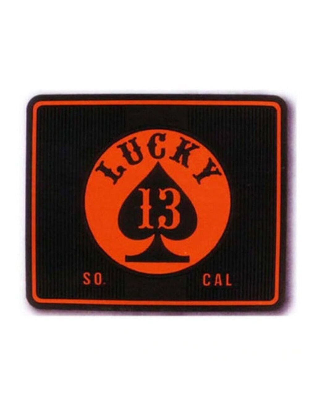 Lucky 13 Circle Spade Utility Mat